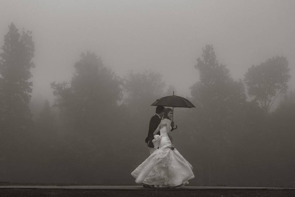 Rainy Day wedding