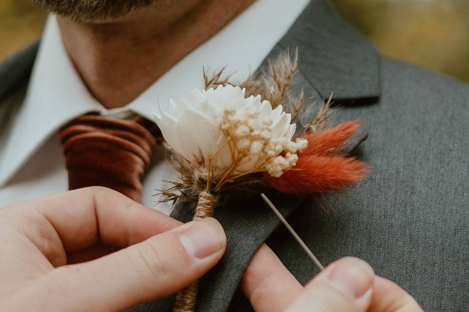 Elegant Boutonniere