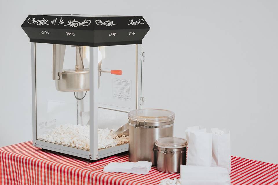 Mini Sizzle Popcorn Machine