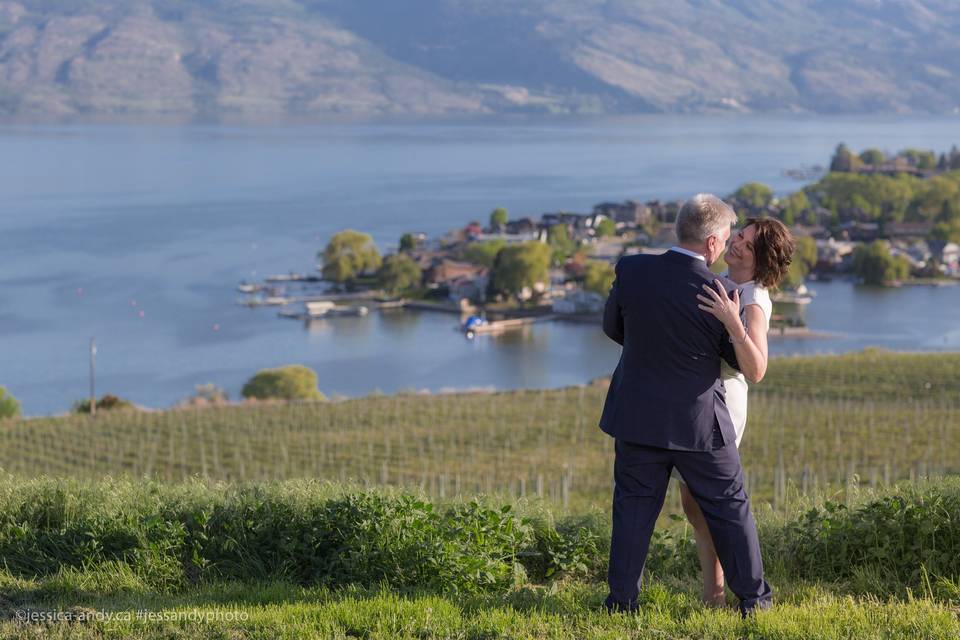 One-of a-kind wedding ceremony