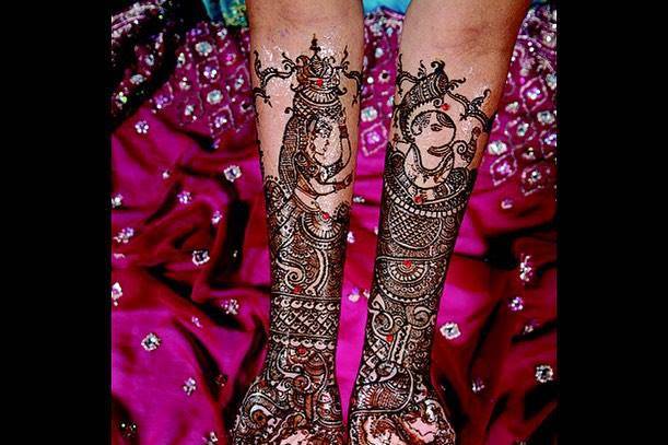 Beautiful Henna for Wedding Ceremony