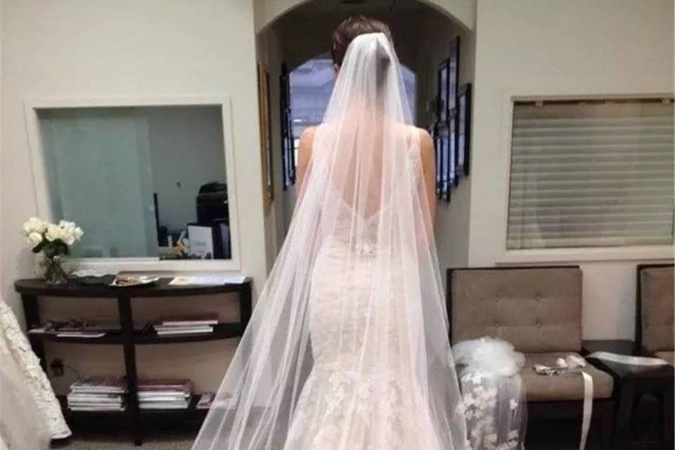 Floral Cathedral Veil