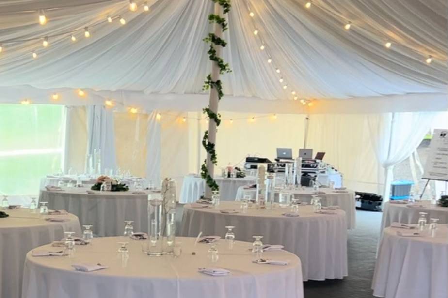 Outdoor Tent Wedding