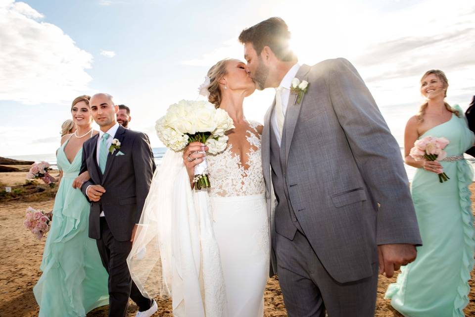 Bridal Party Walk