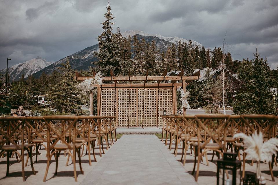 Outdoor Ceremony Space