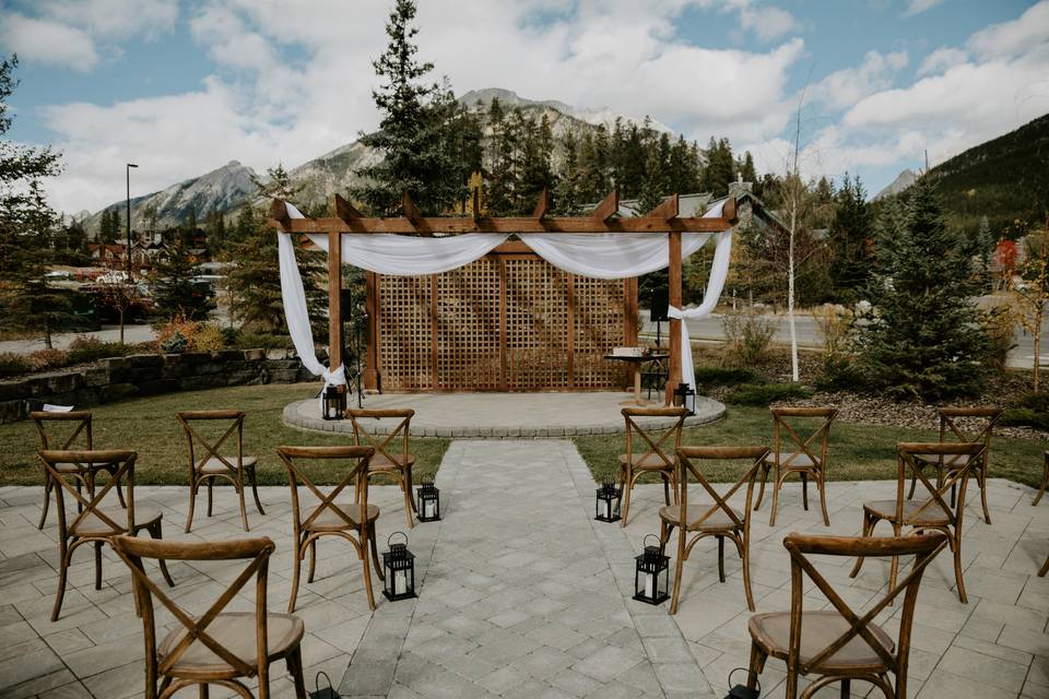 Outdoor Ceremony Space