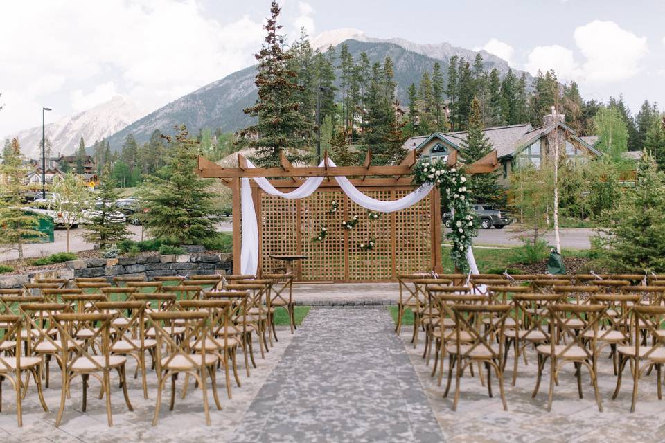 Outdoor Ceremony Space