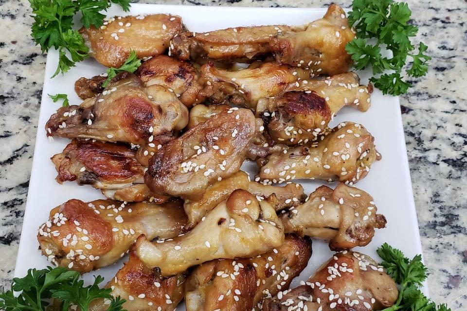 Variety of Chicken Wings