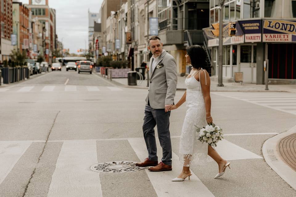 Urban wedding