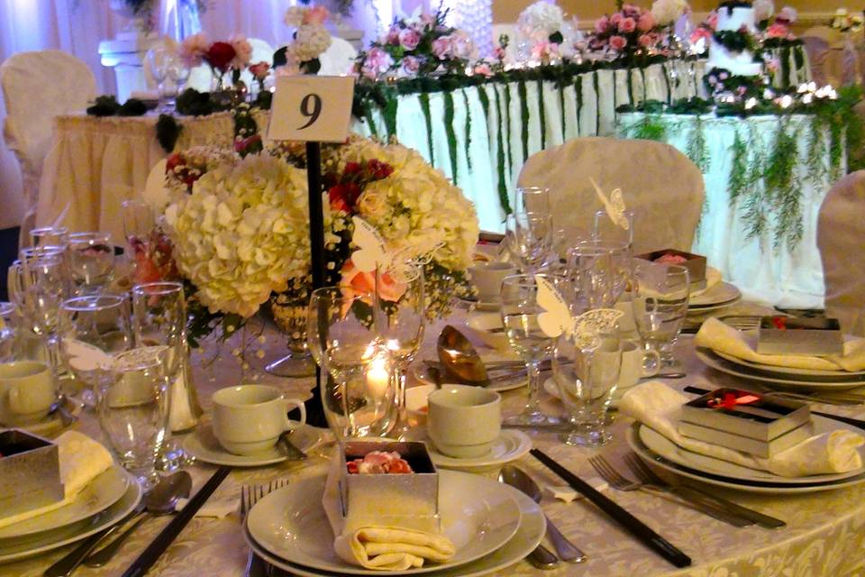 Sultana's wedding decor