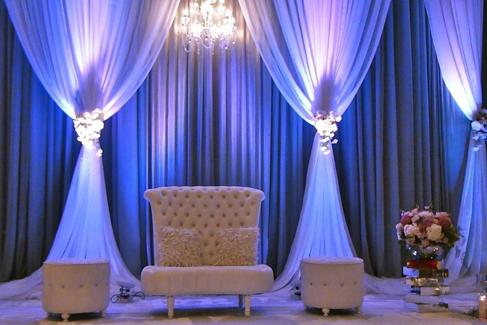 Sultana's wedding decor