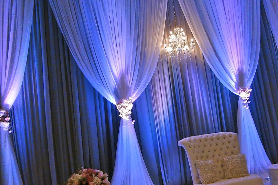 Sultana's wedding decor