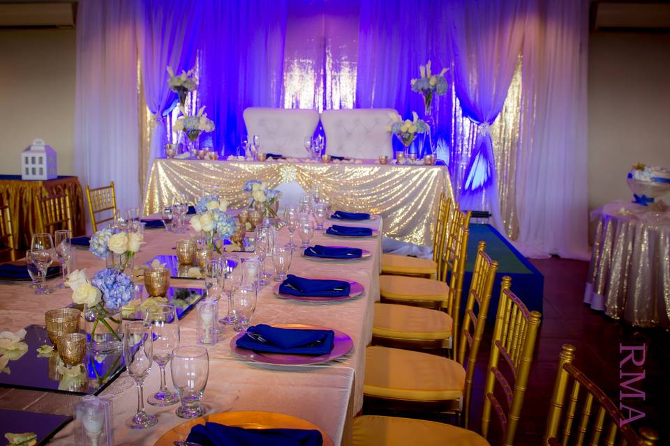 Sultana's wedding decor