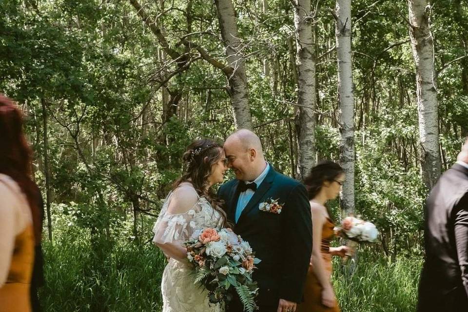 Forest Wedding Ceremony