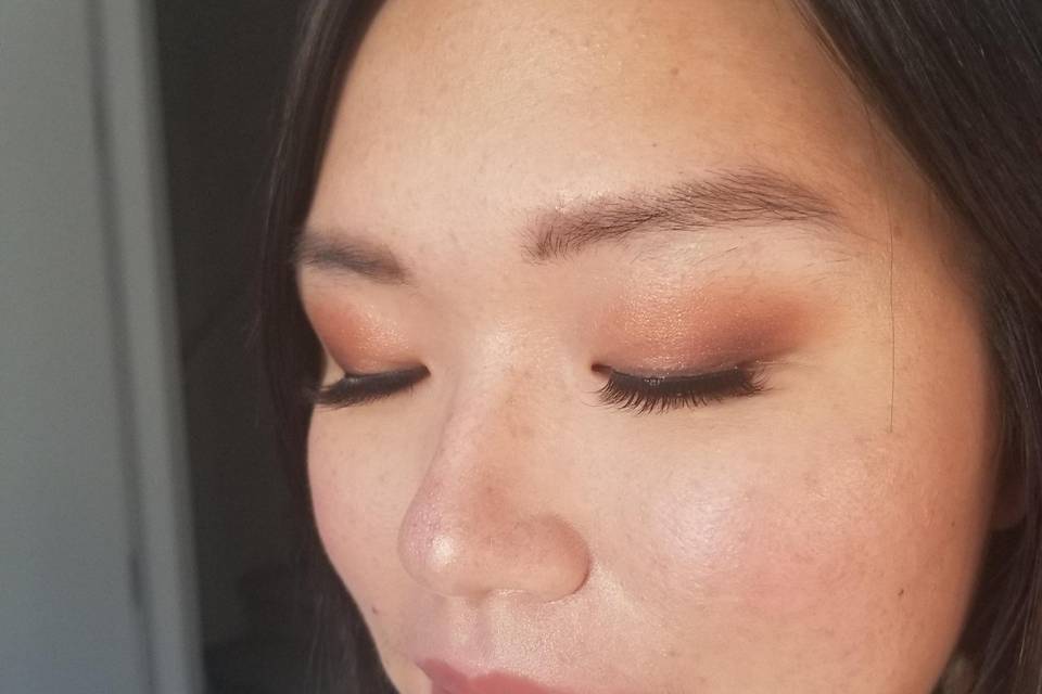 Maternity shoot Makeup