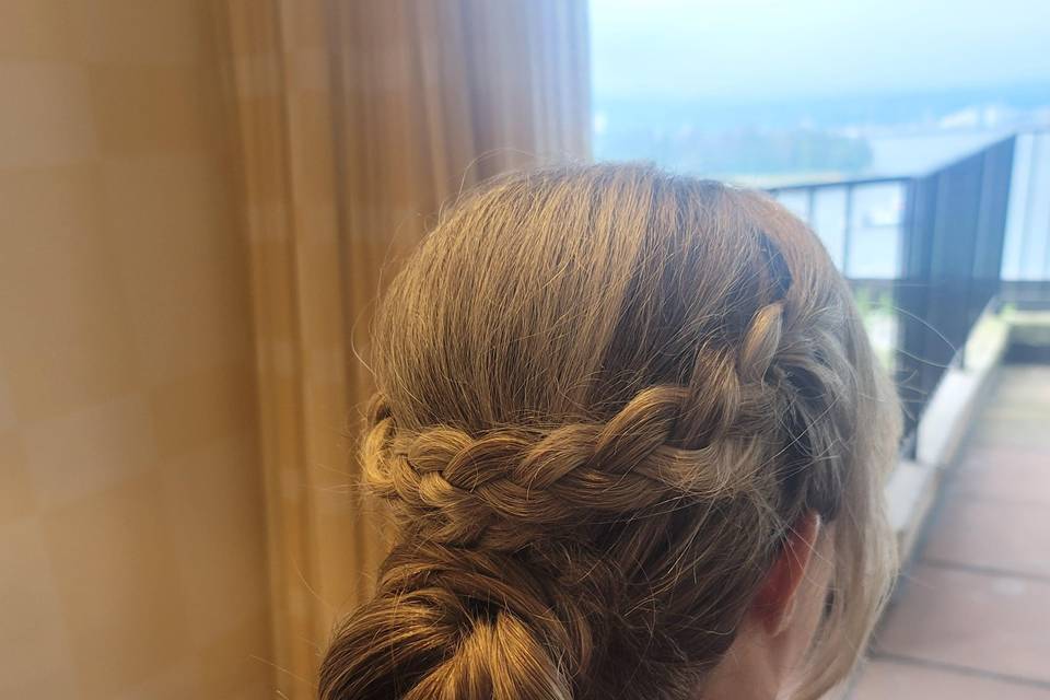 Bridal Braided Updo