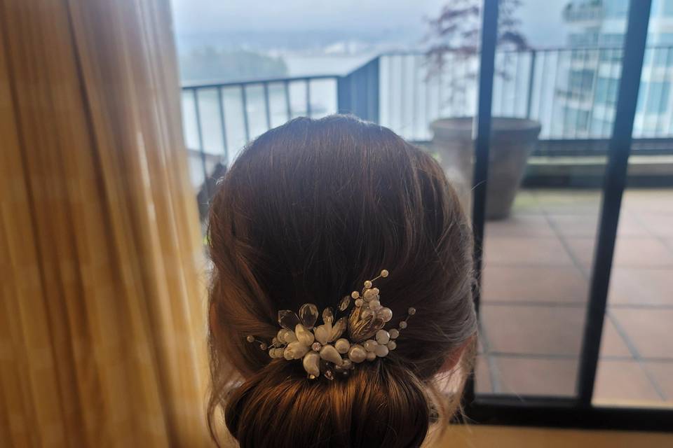 Bridal Clean Updo