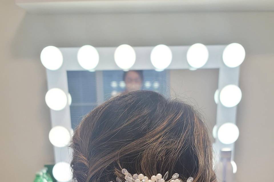 Bridal Twisted Updo