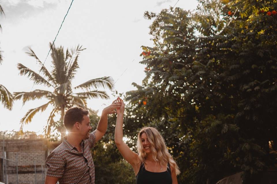 A couples shoot in Sayulita