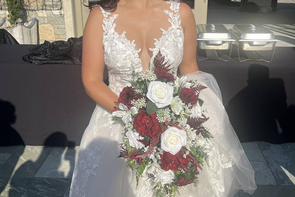 Beautiful Silk Wedding flowers