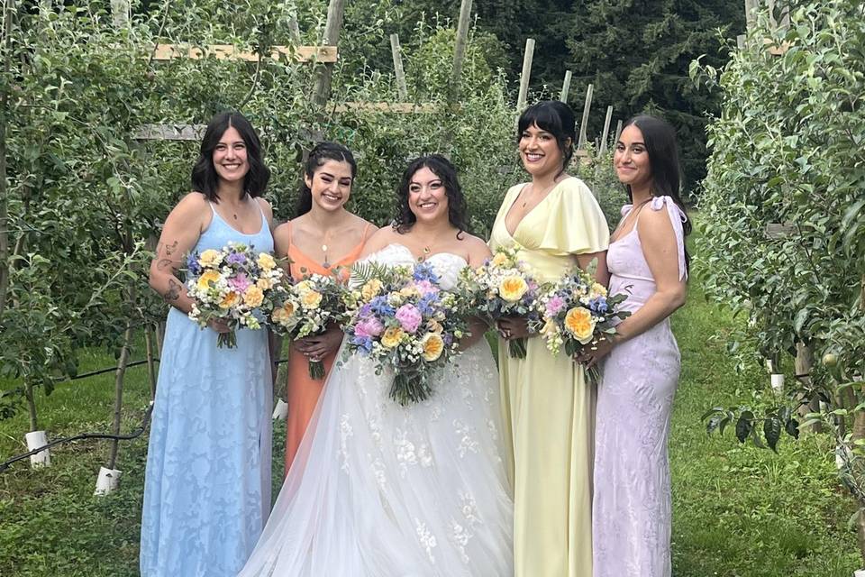 Stunning mixed pastels