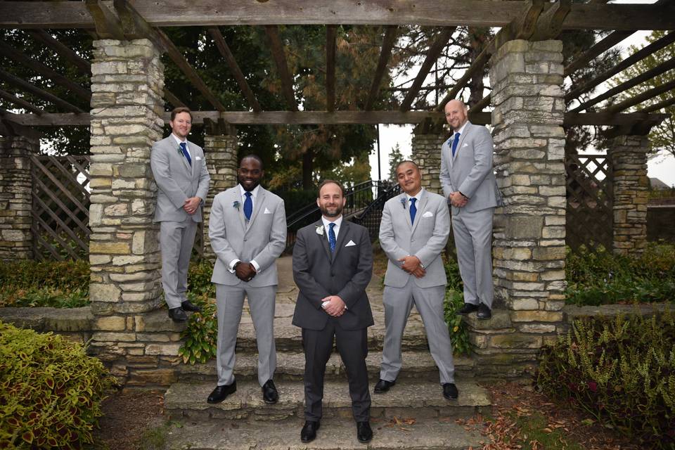 Groomsmen portrait