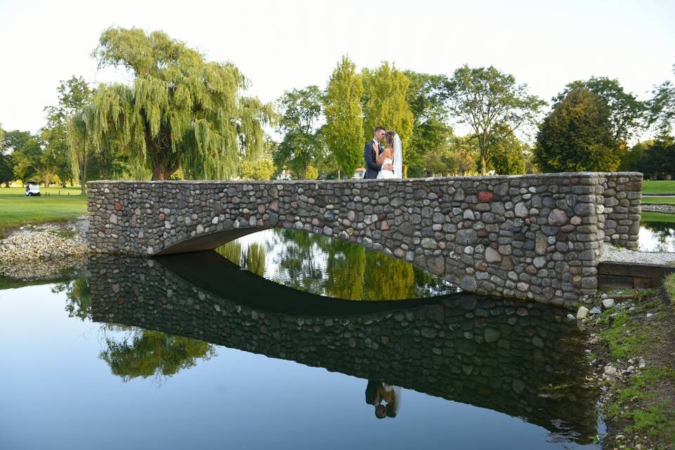 Golf course wedding