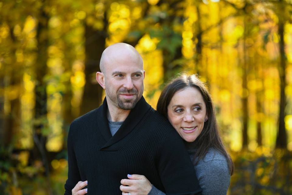 Fall engagement picture