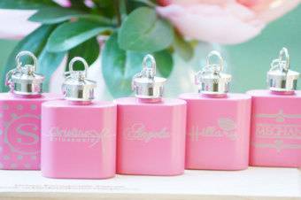 Matte Pink 1oz Flask