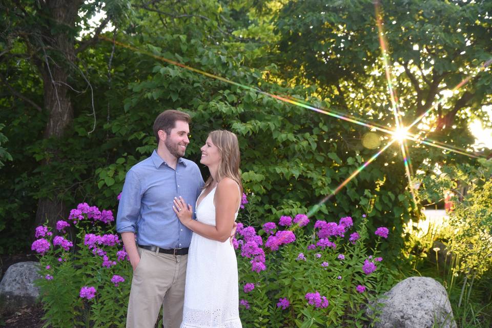 Summer engagement picture