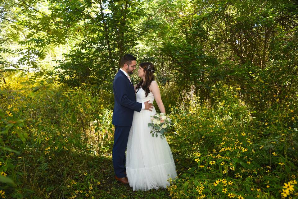 Enchanted forest wedding