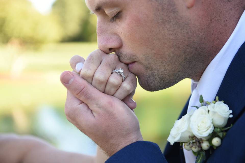 Groom portrait