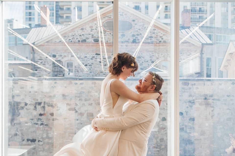 Couple in the Window