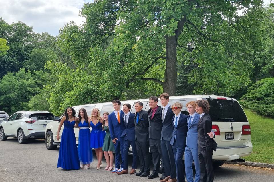 Prom limo service