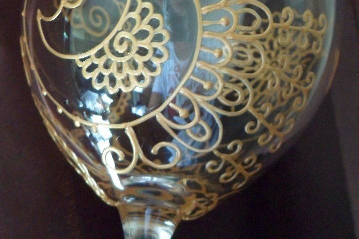 Mehndi Glass