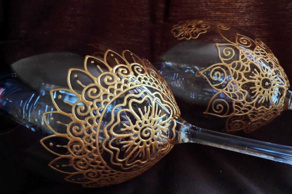 Mehndi Glass