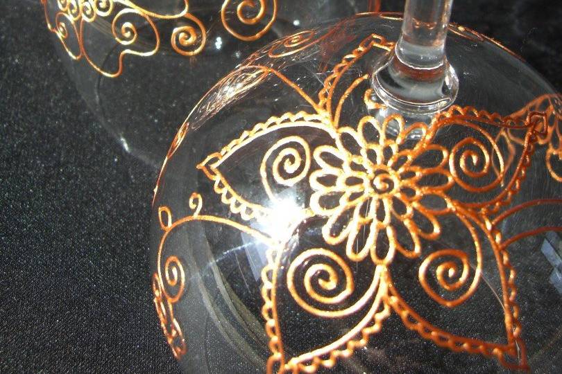 Mehndi Glass