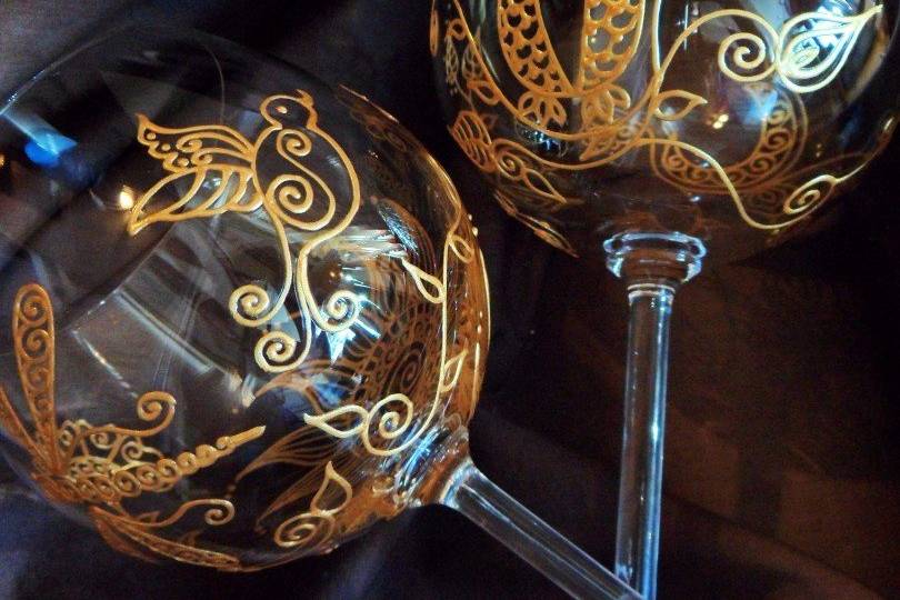 Mehndi Glass