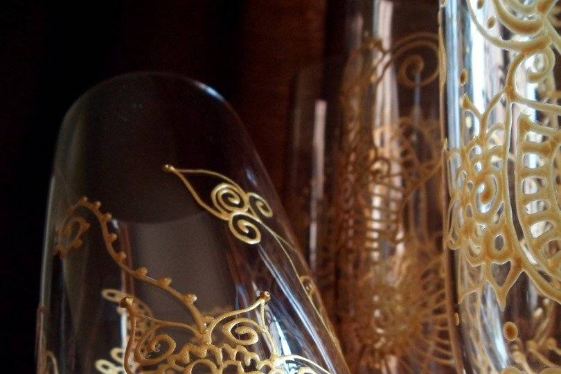 Mehndi Glass