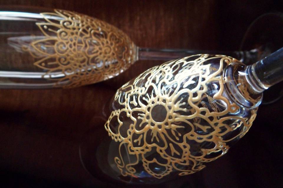 Mehndi Glass