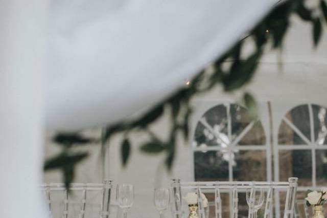 Clear chiavari chair