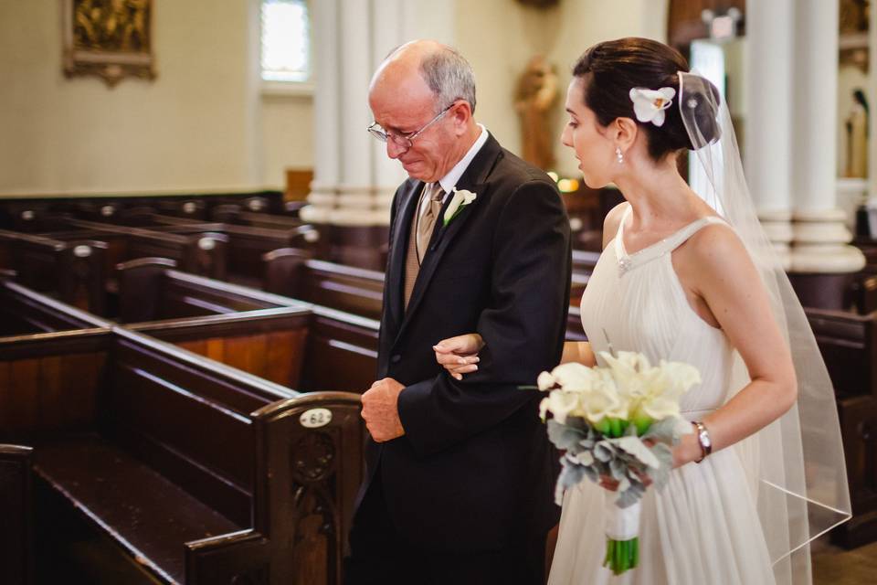 Bride and her Dad