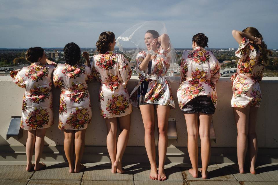 Bride and Bridal Party