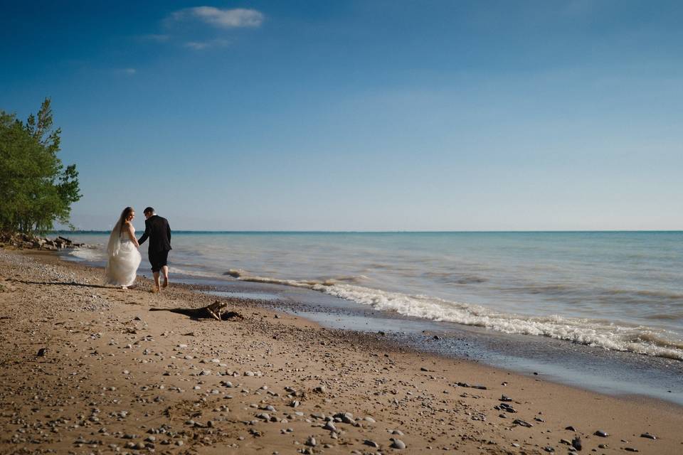 Couple on beach