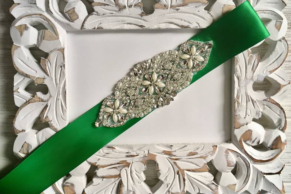 Green Emerald Sash