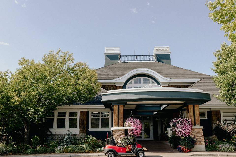 Front of Clubhouse