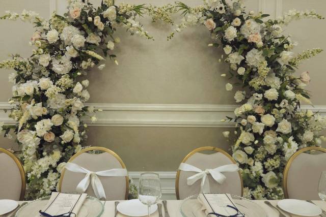 Our Luxury Wedding Floral Arch