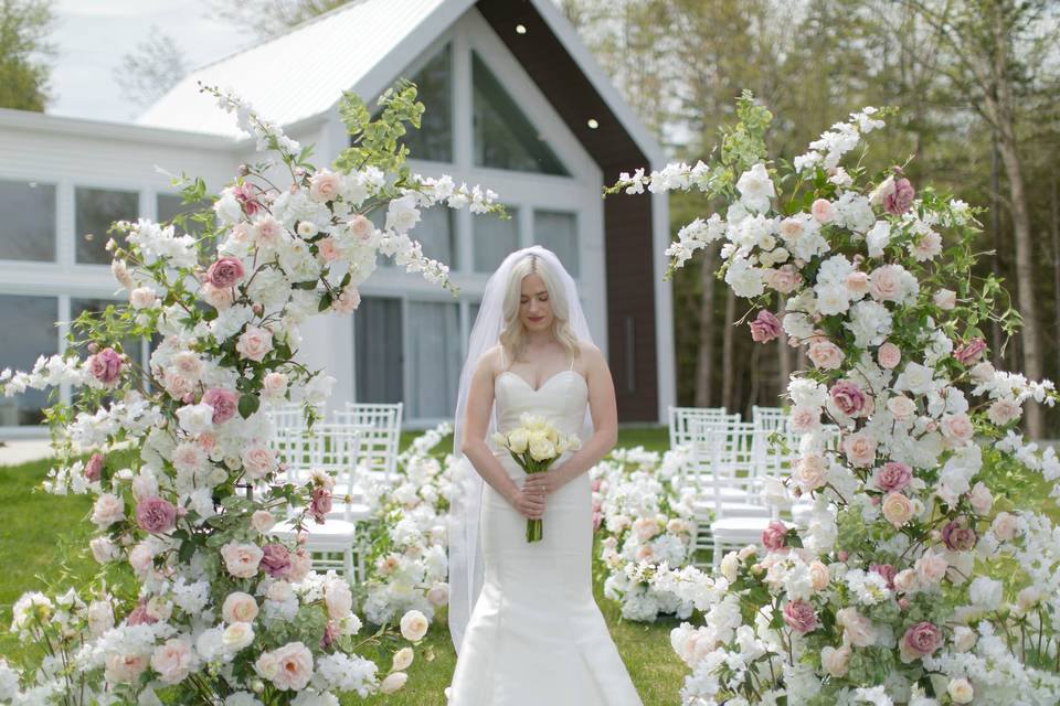 Our Luxury Wedding Floral Arch