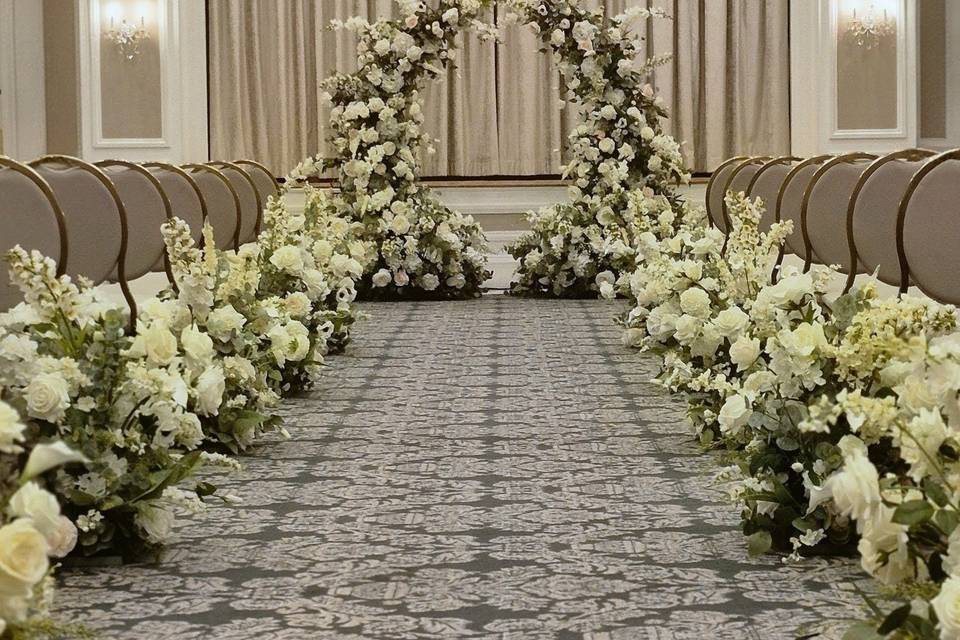Our Luxury Wedding Floral Arch