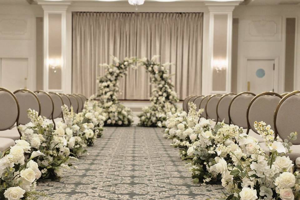 Our Luxury Wedding Floral Arch